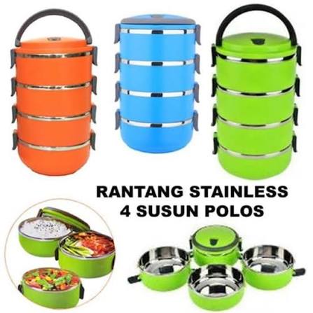 RANTANG MAKAN 4 SUSUN